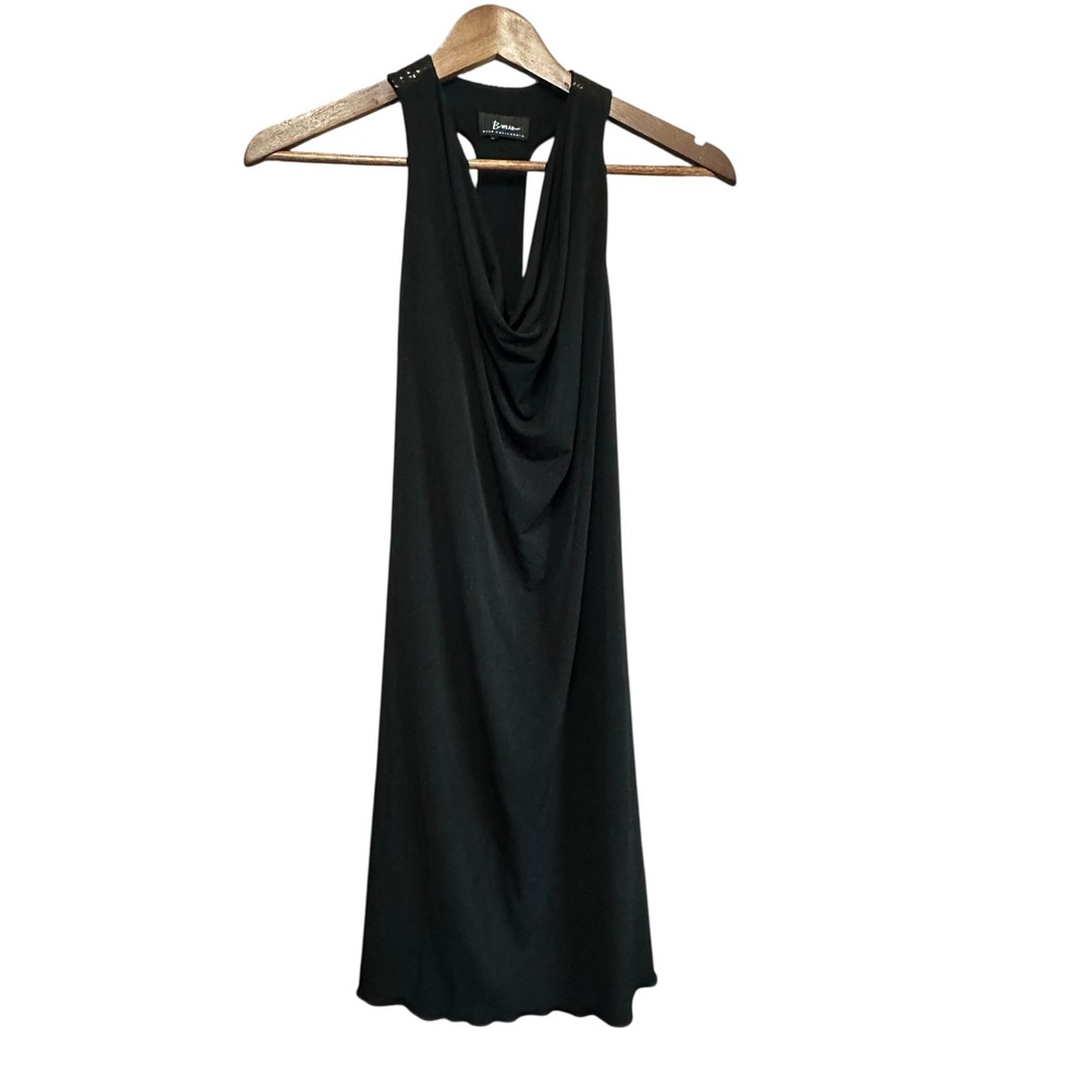 B. Wear California Black Sleeveless Cocktail Dress Sequin Detail Party Eveningโ